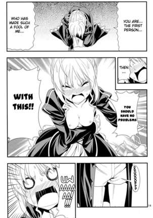 I Want to Tease Poor Zero Saber More! Page #13