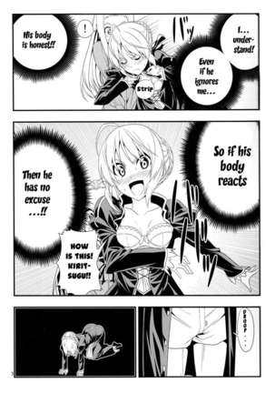 I Want to Tease Poor Zero Saber More! Page #12