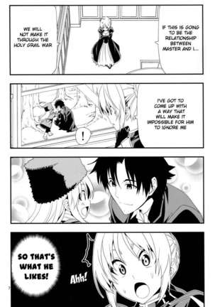 I Want to Tease Poor Zero Saber More! - Page 6