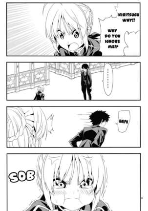 I Want to Tease Poor Zero Saber More! Page #5