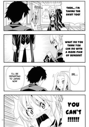 I Want to Tease Poor Zero Saber More! Page #10
