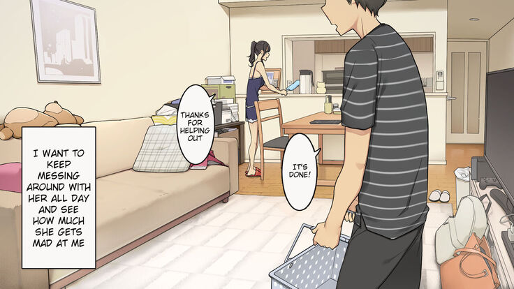 Zettai Okoranai Toshiue Kanojo ni Ichinichijuu Chokkai Dashi Tsuzuketemiru Hanashi