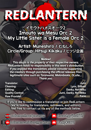 Imouto wa Mesu Orc 2 | My Little Sister is a Female Orc 2 - Page 35