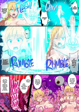 Fukushuu no Elf Lieselotte Zero II ~Fukukon Futanari Kaizou de Oyako Niketsu Les Rape!~ | Vengeful Elf Liselotte ZERO 2 Page #20