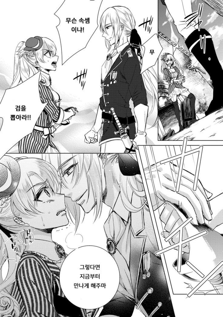Kyououji no Ibitsu na Shuuai ~Nyotaika Knight no Totsukitooka~ Ch. 6 | 미친 왕자의 왜곡된 포로사랑 ~여체화 기사의 시월 십일~ Ch. 6
