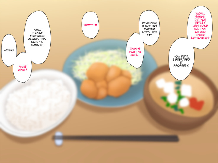 Kyou wa Sensein-chi Tomaru ne