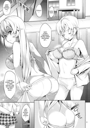 Haitenaino? Erina-sama! |You're Not Wearing Panties? Erina-sama! Page #4