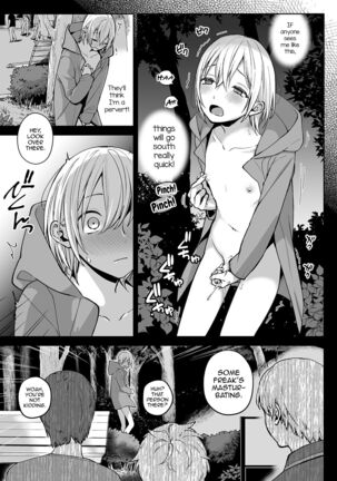 OnaNii-san, Yoru no Osanpo Roshutsu | Naked Night Stroll with my Mastur-Bro - Page 13