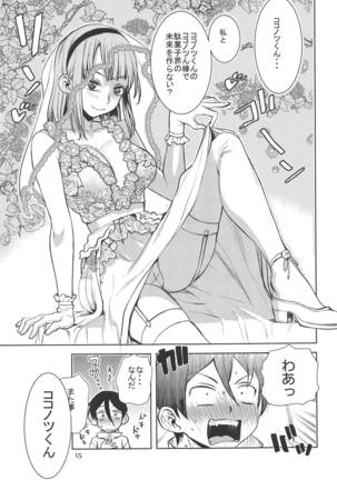 Dagashi Chichi EX Shidare Hotaru-jou Goseikon Kinenshi Page #14