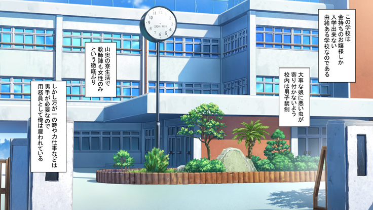 お嬢様学校に男はオレだけッ！ヤりまくりスクールライフ！