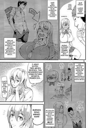 TS Musume Kodama-chan to Asobou | Let's play with TS girl Kodama-chan! - Page 4