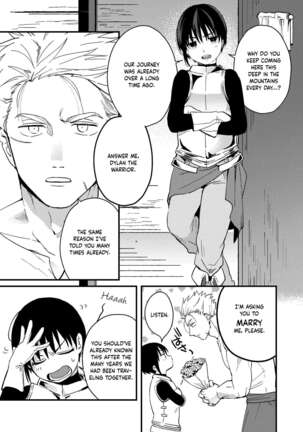 Sekai ga Heiwa ni Natta node Yuusha ni Kyuukon Shita Kekka | Marriage Proposal to the Hero When the World Is at Peace - Page 6