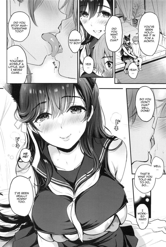 Atago-san wa Sukebe | Atago-san Is a Pervert
