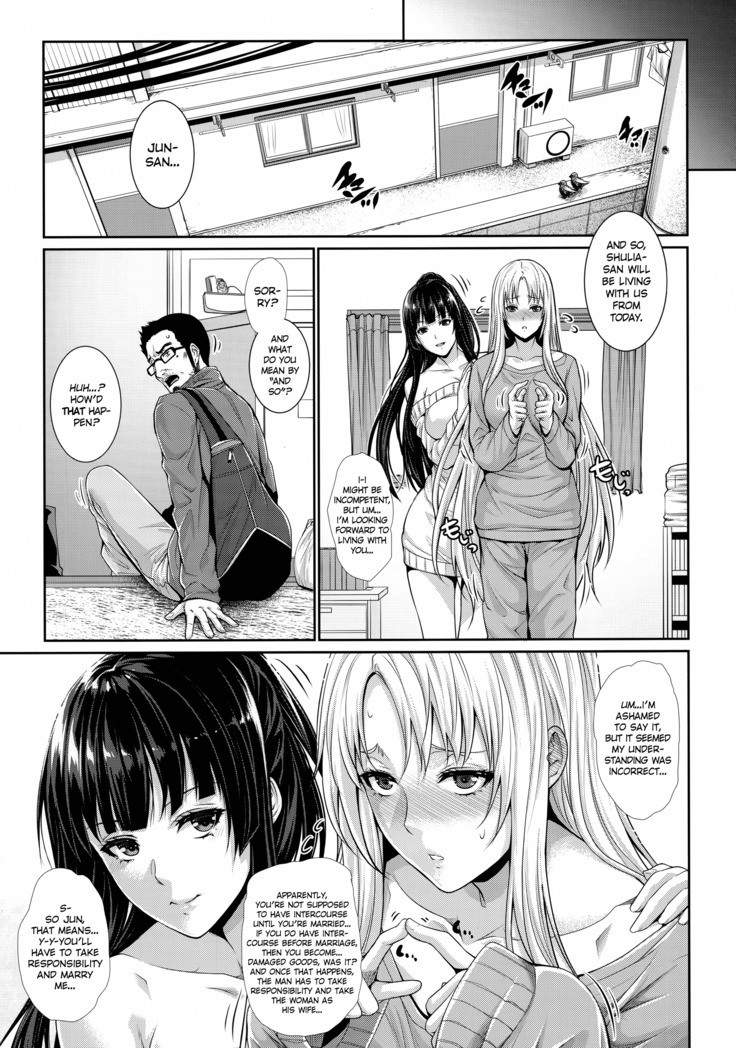 Yonjyouhan x Monogatari Nijoume