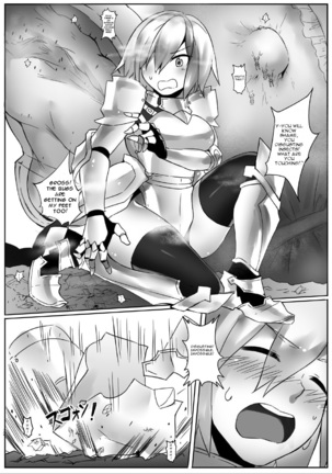 A Giant Female Knight Goes to the Empire Page #11