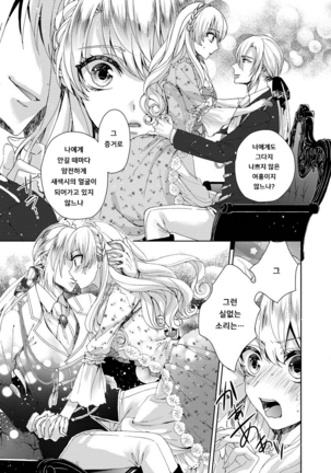 Kyououji no Ibitsu na Shuuai ~Nyotaika Knight no Totsukitooka~ 1 Ch. 1-5 | 미친 왕자의 왜곡된 포로사랑 ~여체화 기사의 시월 십일~ 1 Ch. 1-5 Page #106