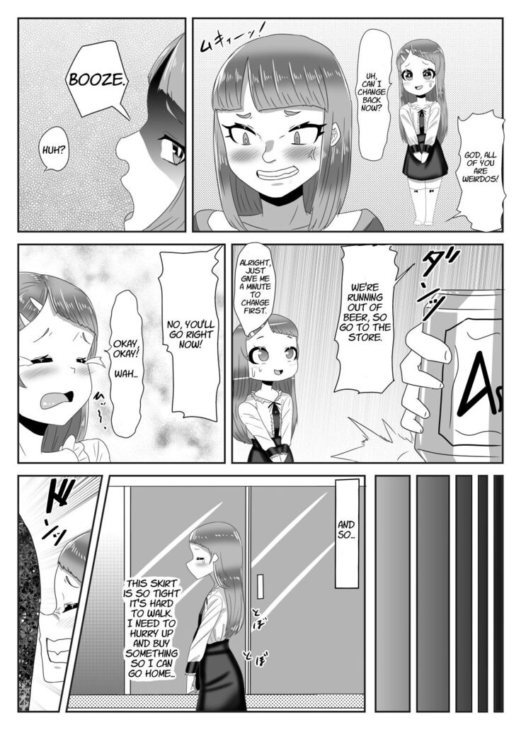 Batsu gēmu de josō sanpo sa se rarete itara ikemen futanari musume ni tasuke raremashita
