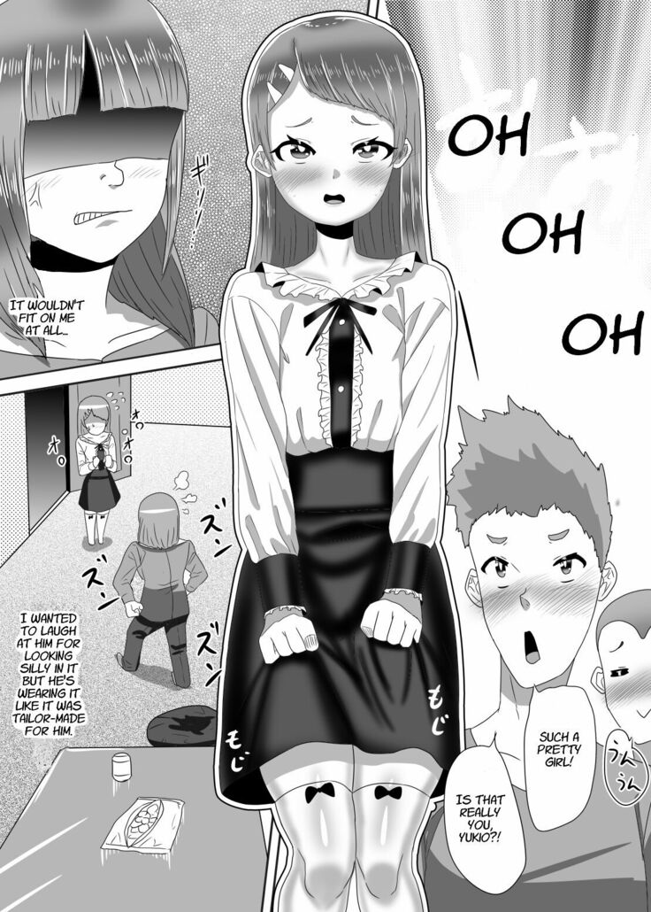 Batsu gēmu de josō sanpo sa se rarete itara ikemen futanari musume ni tasuke raremashita