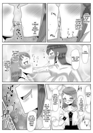 Batsu gēmu de josō sanpo sa se rarete itara ikemen futanari musume ni tasuke raremashita Page #23