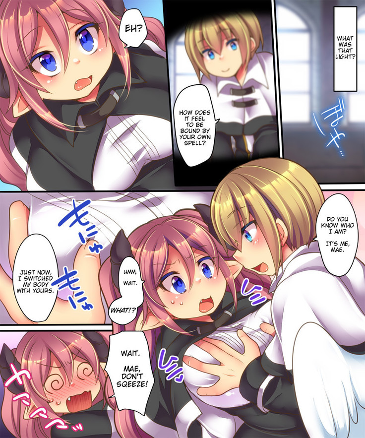 Angel-kun and Succubus-chan are Swapped