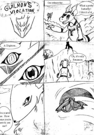 Digimon - Guilmon's Violation - Page 1