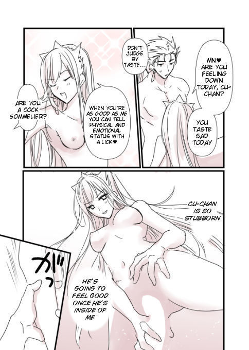 FGO Medb-chan, Cu Chulainn no Are o Zessan Suru