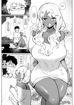 Futanari Kyokon Kuro Gal Kanojo to Benkyou Oheya Date da to Omottara Soku Onaho Atsukai Fukujuu Gyaku Anal nante... | What I Thought Was Going To Be A Study Date - Page 4