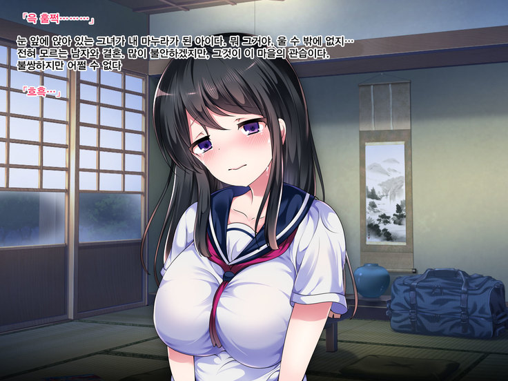 Toaru Mura ni Nokoru Fuushuu de Muriyari Yome ga Sarete Gakusei to, Nakadashi Sex Zanmai.