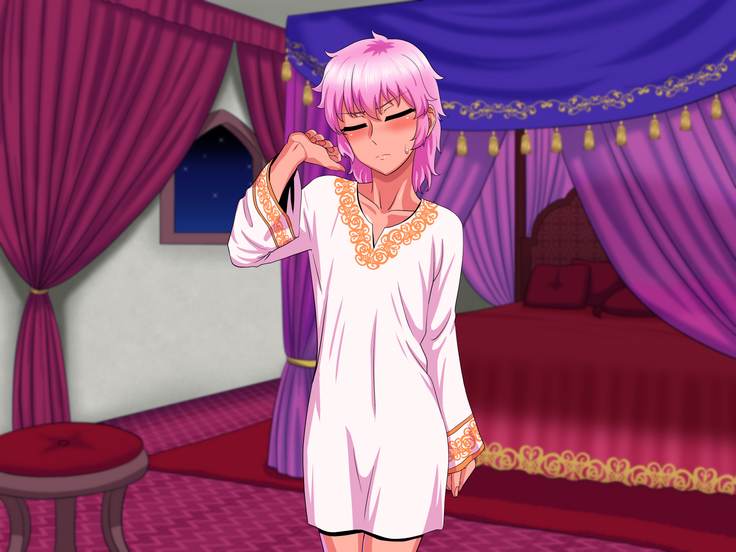 Sabaku no Kuni no Gouman Ouji ga Ketsuhame Sex ni do Hamari Suru Ohanashi