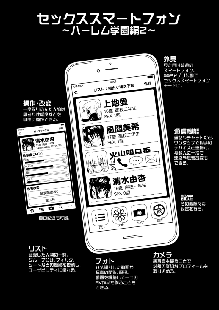 SEX SMART PHONE ~Harem Gakuen Hen 2~