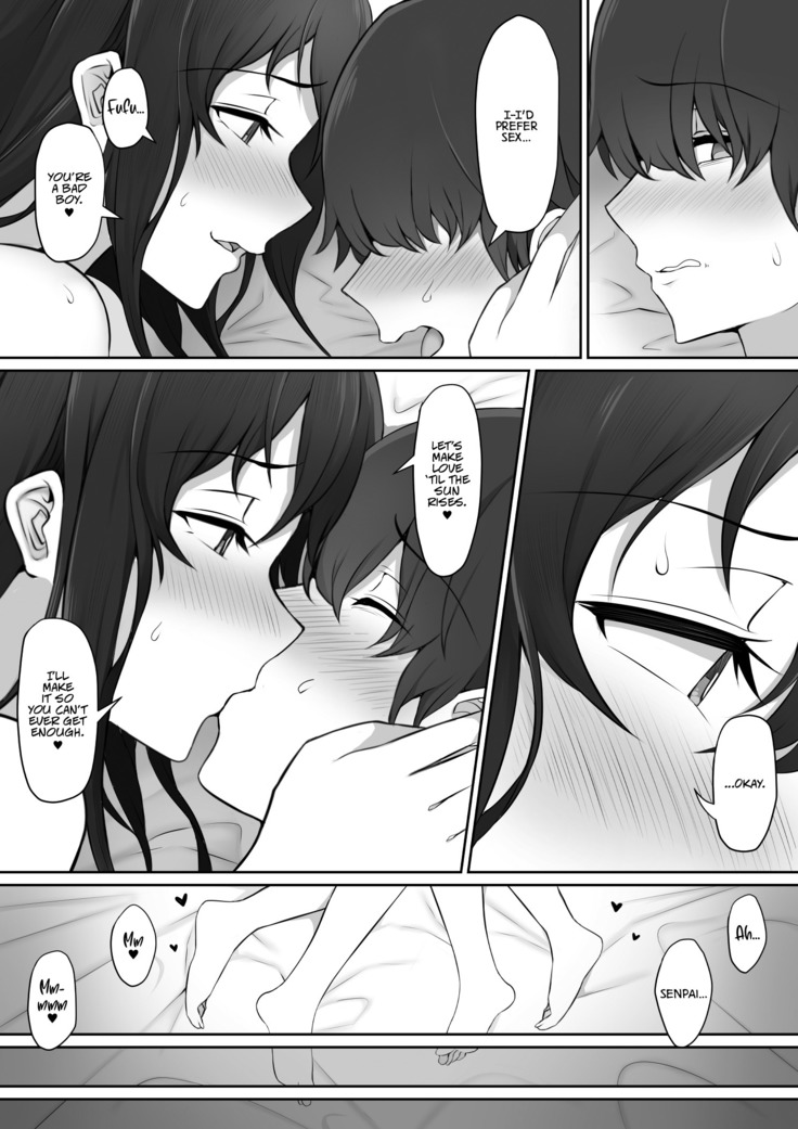 Houkago, Akogare no Senpai ni Tsurerarete- | The Senpai That I Yearn For Brought Me To Her House After School