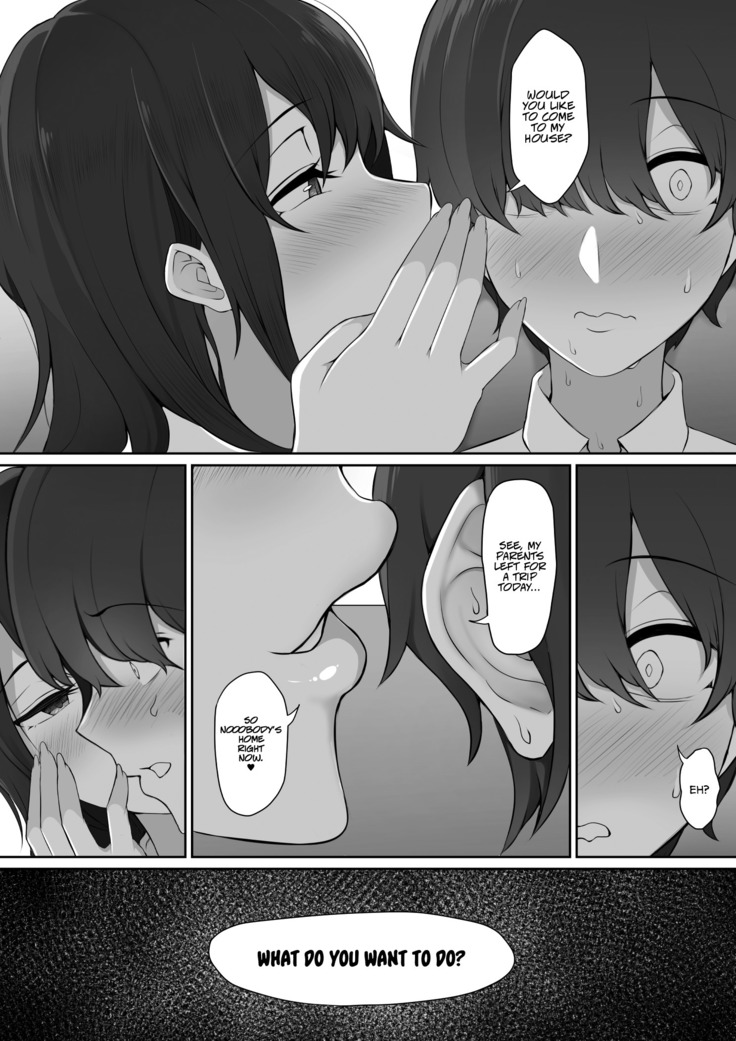 Houkago, Akogare no Senpai ni Tsurerarete- | The Senpai That I Yearn For Brought Me To Her House After School