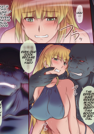 Onna Kishi wa Orc ni Ryoujoku Sareru II | Female Knight Disgraced by Orc II - Page 27