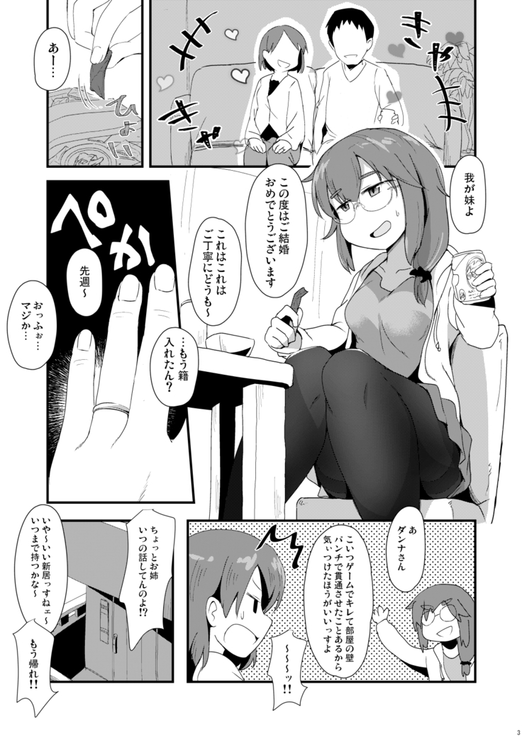 Akaeda Yoriko  to Imouto no Danna