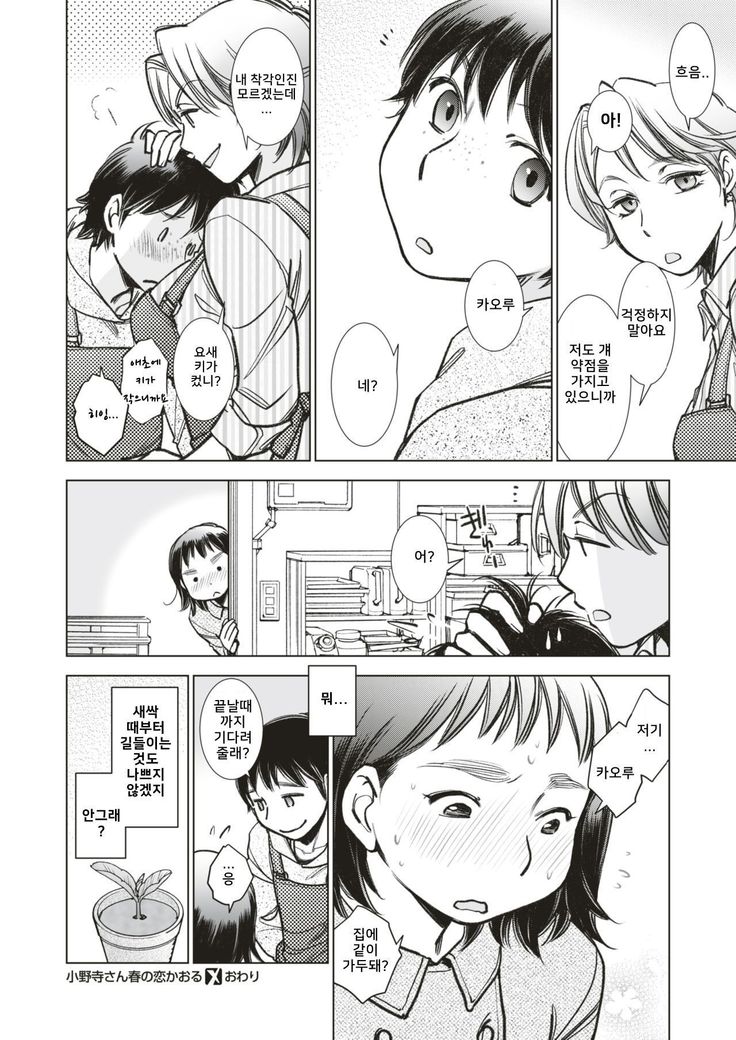 Onodera-san Haru no Koi Kaoru | 오노데라양의 봄의 사랑의 향기