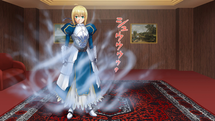 Saber no Kokan no Seihai ni Semen o Sosogu Bokura no Seihai Sensou