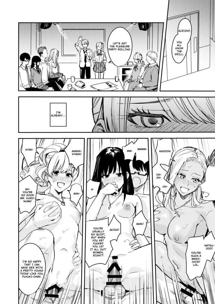 Shuudan Jotaika Gyaru, Ochiru | Group Gyarufication and Degeneration