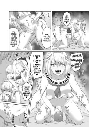 Taimashi Daraku Osen ~Futanari ni Ochita Taima Miko wa Inran Mesu Oni-ka~ | Suppressor Falls to Depravity ~Exterminator Miko Turns into a Slutty Futanari Oni~ - Page 28