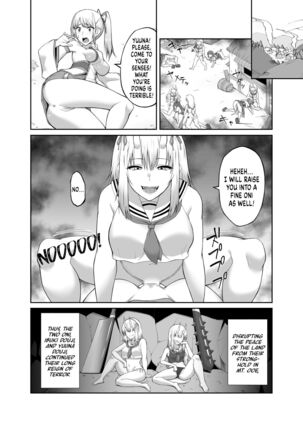 Taimashi Daraku Osen ~Futanari ni Ochita Taima Miko wa Inran Mesu Oni-ka~ | Suppressor Falls to Depravity ~Exterminator Miko Turns into a Slutty Futanari Oni~ - Page 34