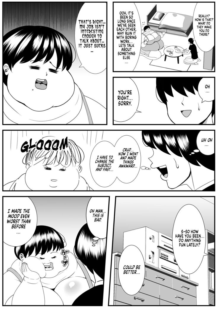 My old babysitter, who I haven’t seen in ten years, has gained weight and became monstrous | Zutto Akogarete Ita Otonari no Onee-san ni 10-nenburi ni Atte Mitara Kusodebu Monster to Kashite