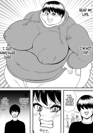 My old babysitter, who I haven’t seen in ten years, has gained weight and became monstrous | Zutto Akogarete Ita Otonari no Onee-san ni 10-nenburi ni Atte Mitara Kusodebu Monster to Kashite Page #32