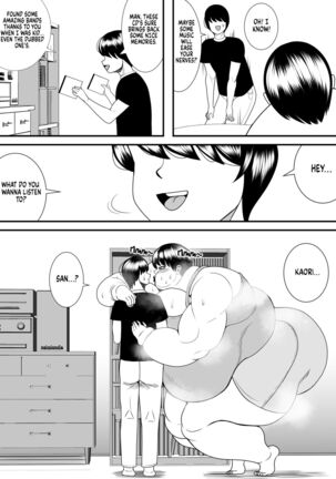 My old babysitter, who I haven’t seen in ten years, has gained weight and became monstrous | Zutto Akogarete Ita Otonari no Onee-san ni 10-nenburi ni Atte Mitara Kusodebu Monster to Kashite - Page 12