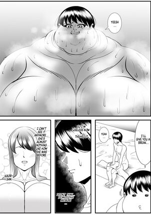 My old babysitter, who I haven’t seen in ten years, has gained weight and became monstrous | Zutto Akogarete Ita Otonari no Onee-san ni 10-nenburi ni Atte Mitara Kusodebu Monster to Kashite - Page 37