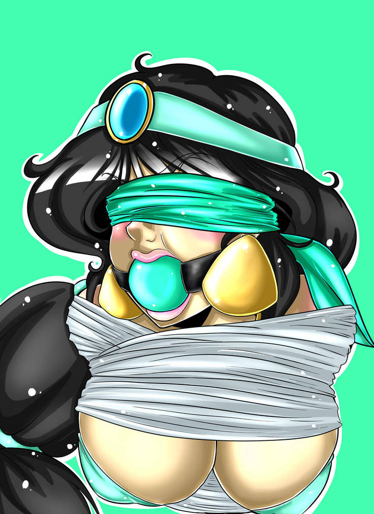 - Jasmine and Kida gag portraits