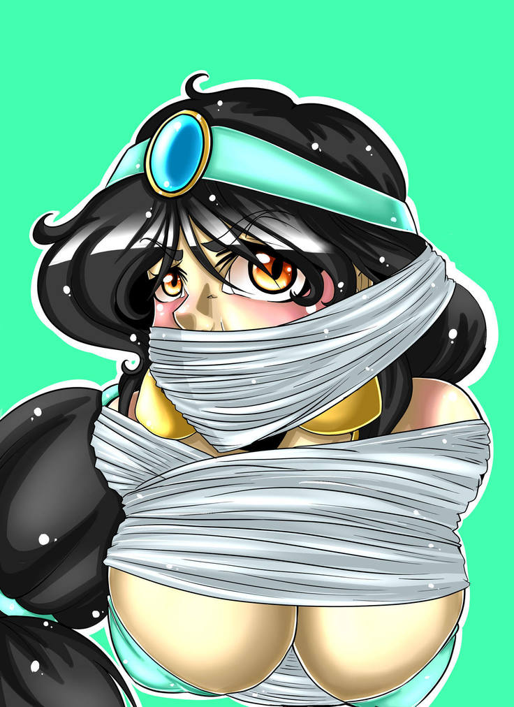 - Jasmine and Kida gag portraits