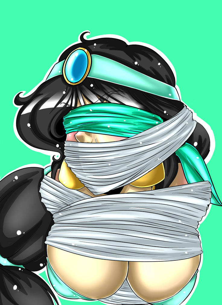 - Jasmine and Kida gag portraits