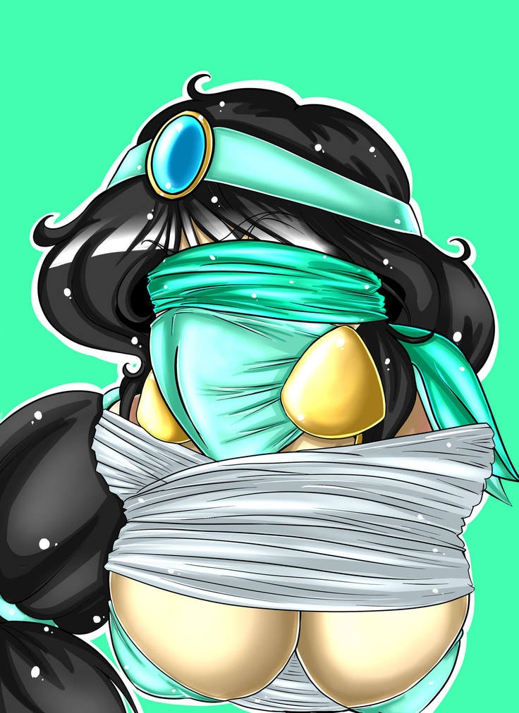- Jasmine and Kida gag portraits