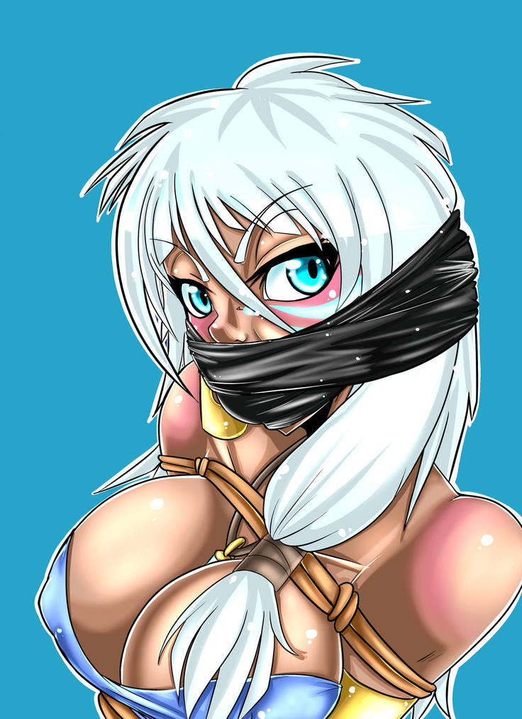 - Jasmine and Kida gag portraits