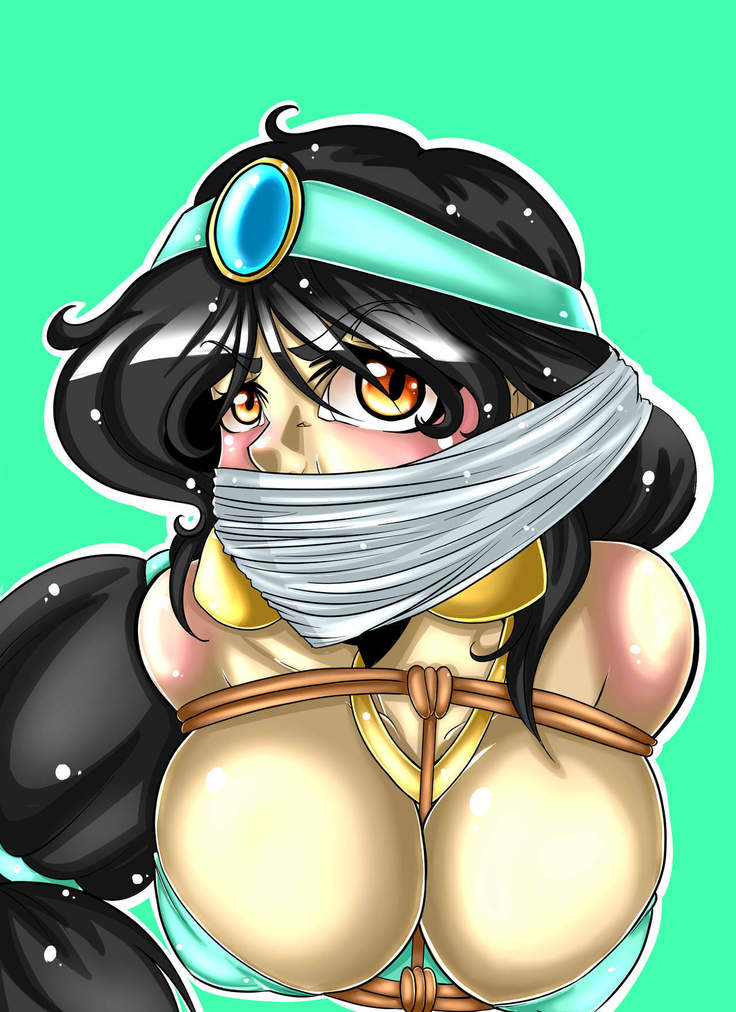 - Jasmine and Kida gag portraits