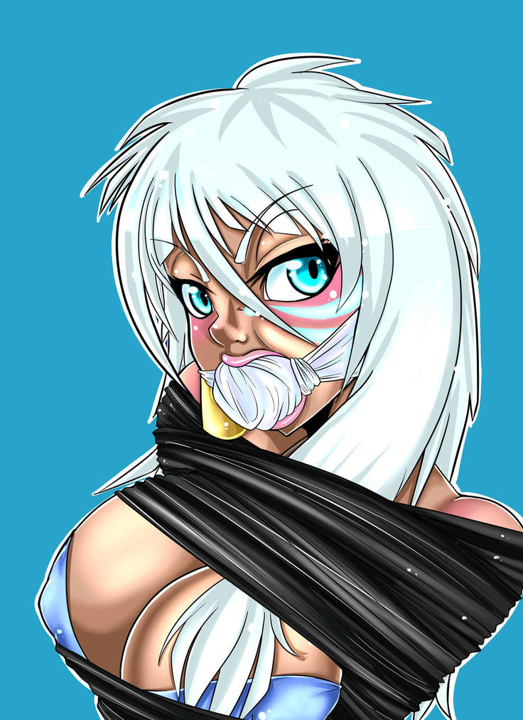 - Jasmine and Kida gag portraits